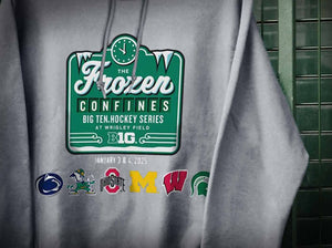 Shop The Frozen Confines Merchandise, at Wrigleyville Sports!
