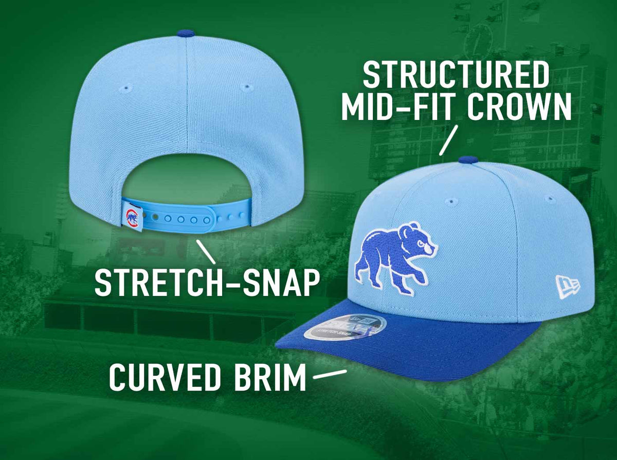 New Era 9SEVENTY Stretch Snap Hats | Wrigleyville Sports