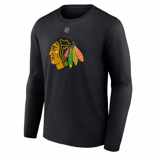 Chicago Blackhawks Connor Bedard Black Long Sleeve Player T-Shirt