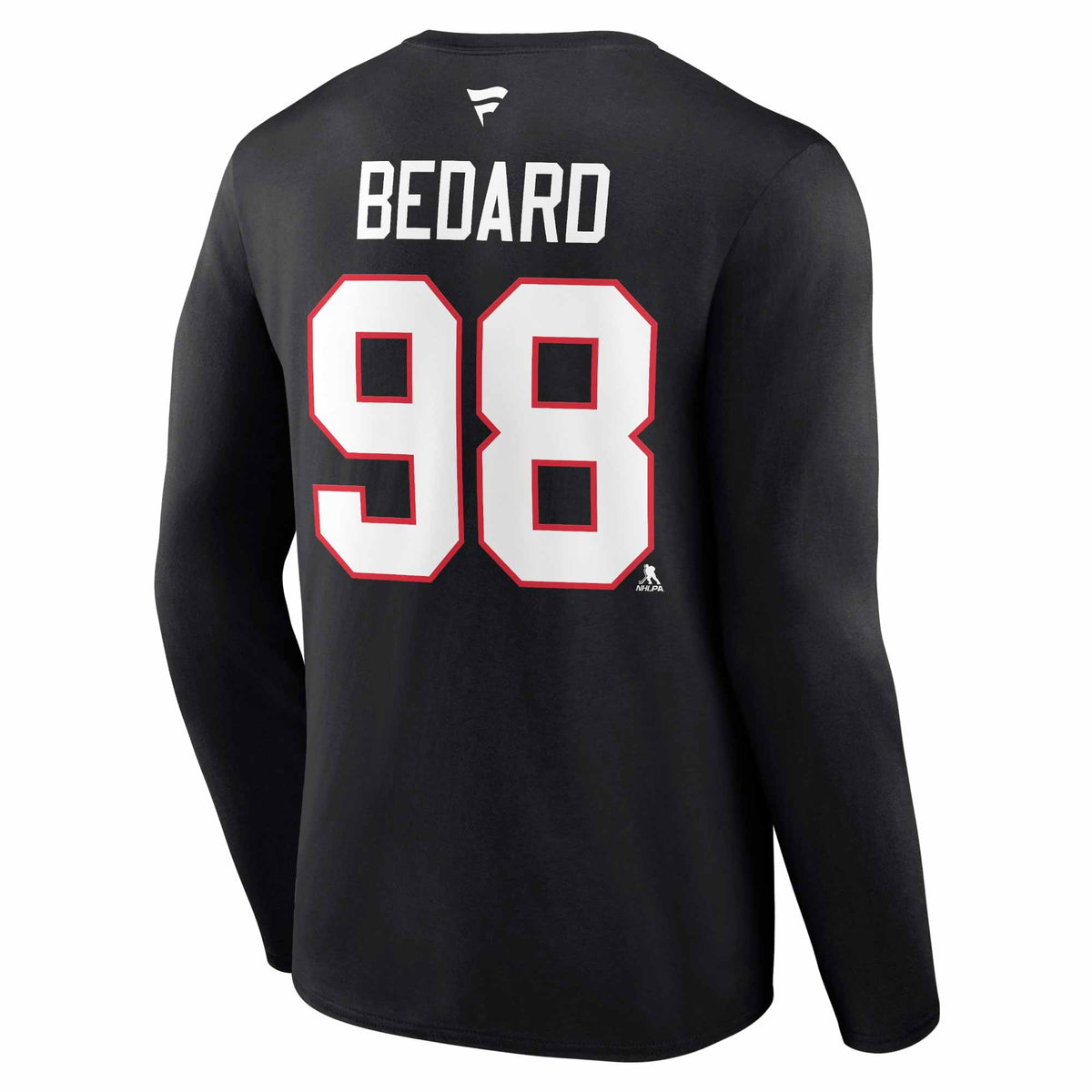 Levelwear Chicago Blackhawks Name & Number T-Shirt - Bedard - Youth - Chicago Blackhawks - L