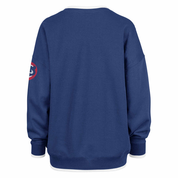 Chicago Cubs Ladies Wax Pack Daze Eighties Pullover Sweatshirt