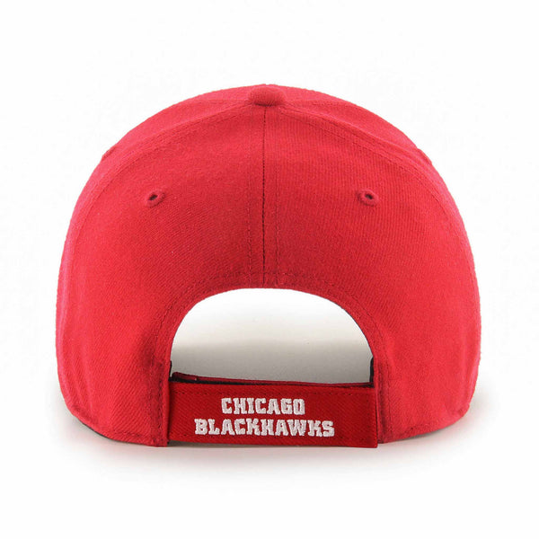 Chicago Blackhawks Red Primary MVP Adjustable Cap