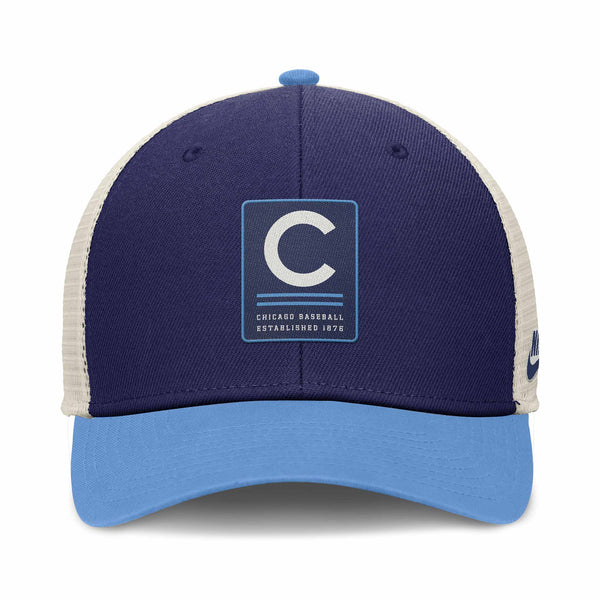 Chicago Cubs Nike Dri-Fit Rise Trucker Cap