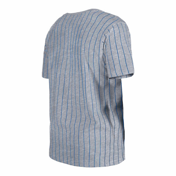 Chicago Cubs Grey Pintsripe T Shirt