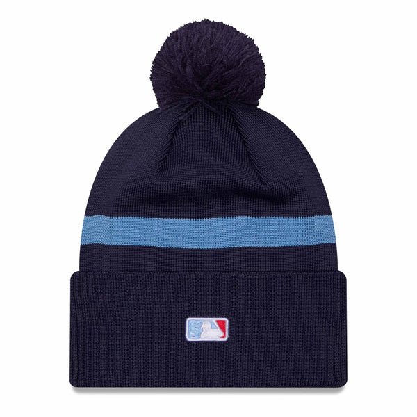 Chicago Cubs City Connect Knit Cap with Pom