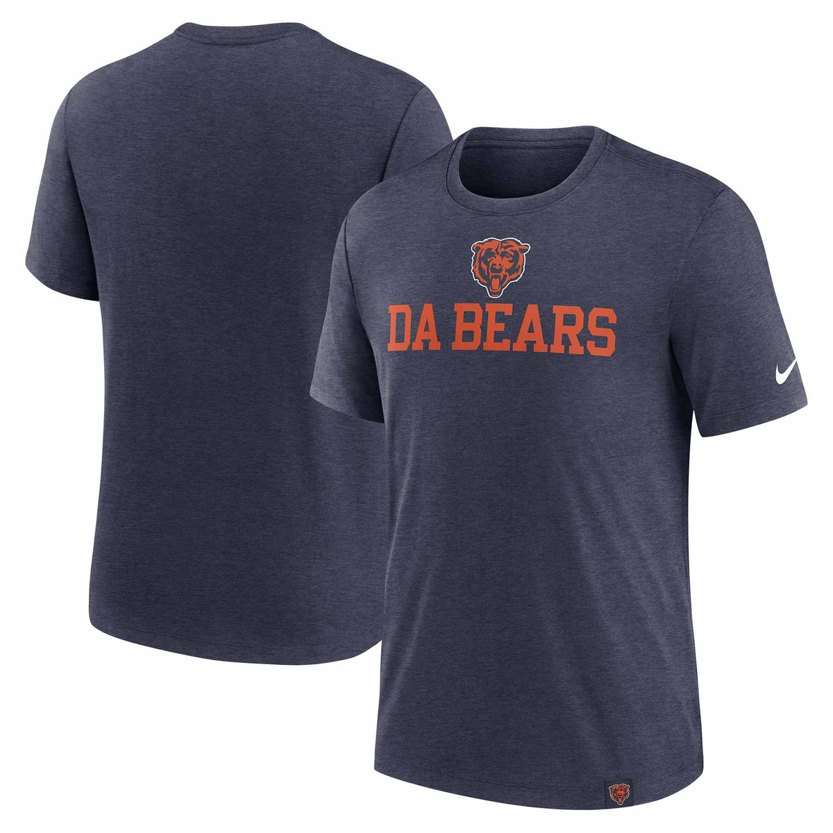 Chicago Bears Nike Tri-Blend Fashion T Shirt – Wrigleyville Sports
