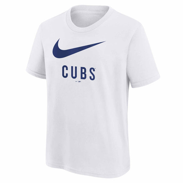 Chicago Cubs Youth Nike Swoosh Cotton T Shirt