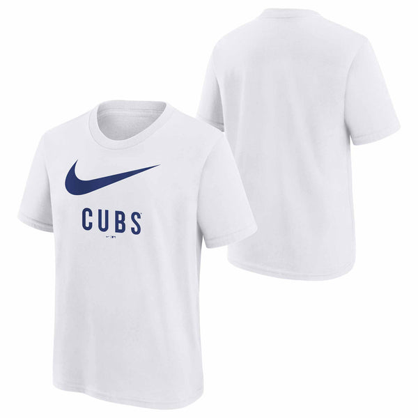 Chicago Cubs Youth Nike Swoosh Cotton T Shirt