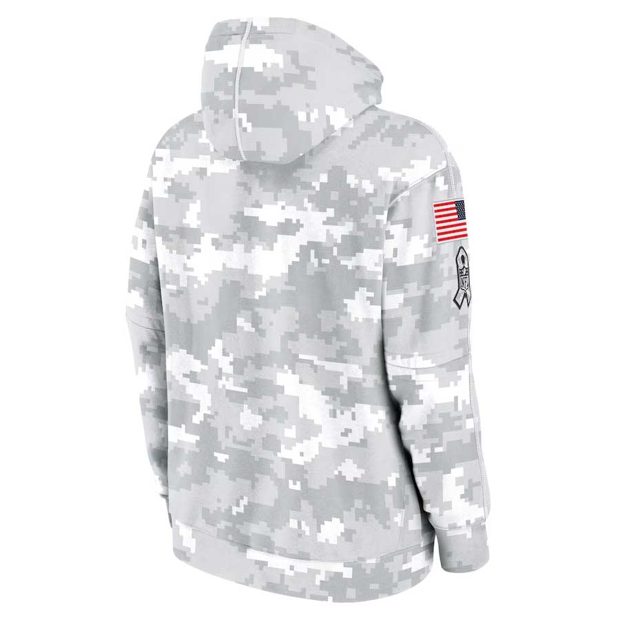 Chicago Bears Nike 2024 Salute To Service Hooded Sweatshirt Wrigleyville Sports