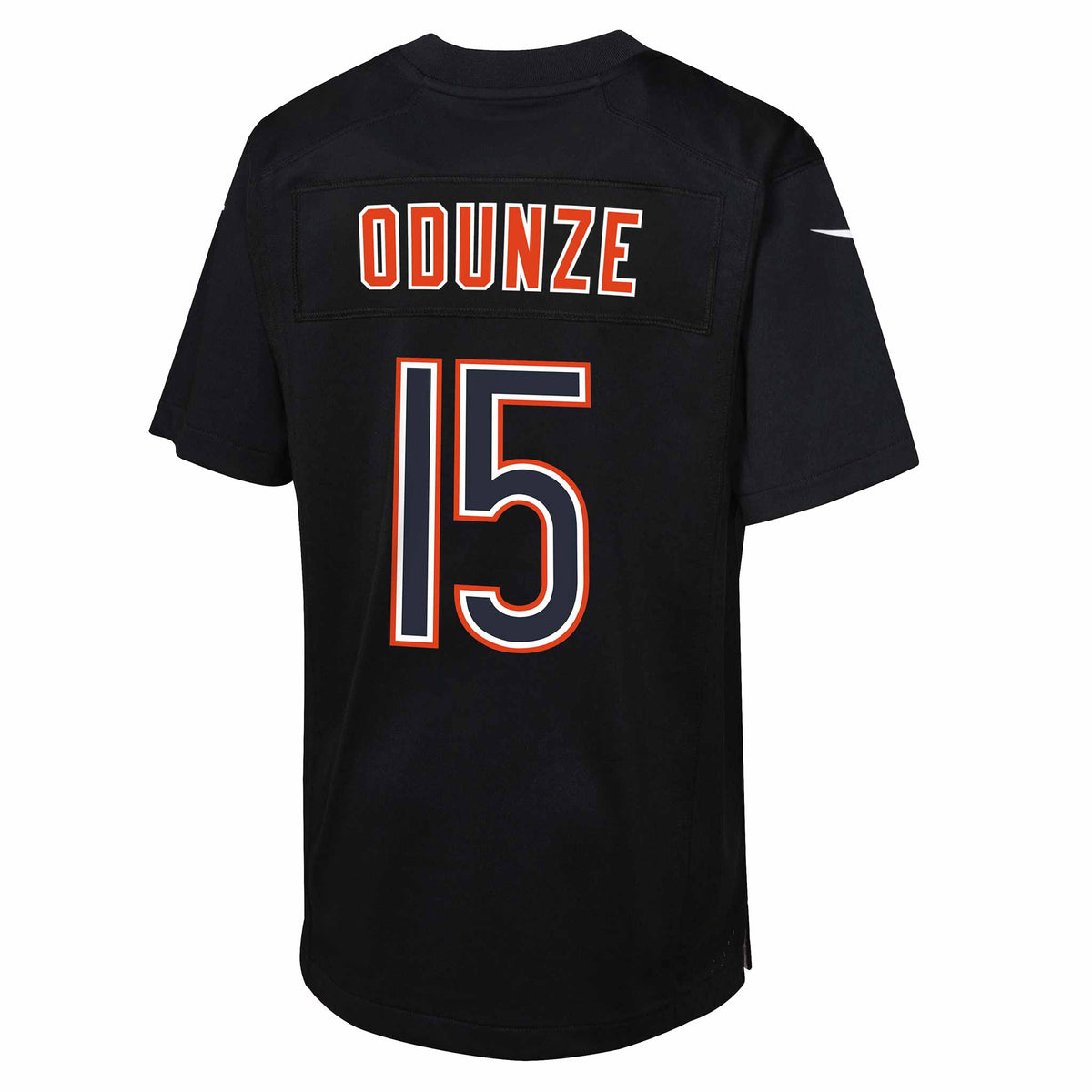 Chicago Bears Nike Rome Odunze Youth Carbon Black Jersey
