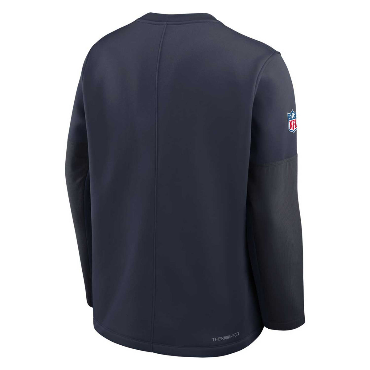 Chicago Bears Nike Midweight Navy Sideline Coach Crewneck