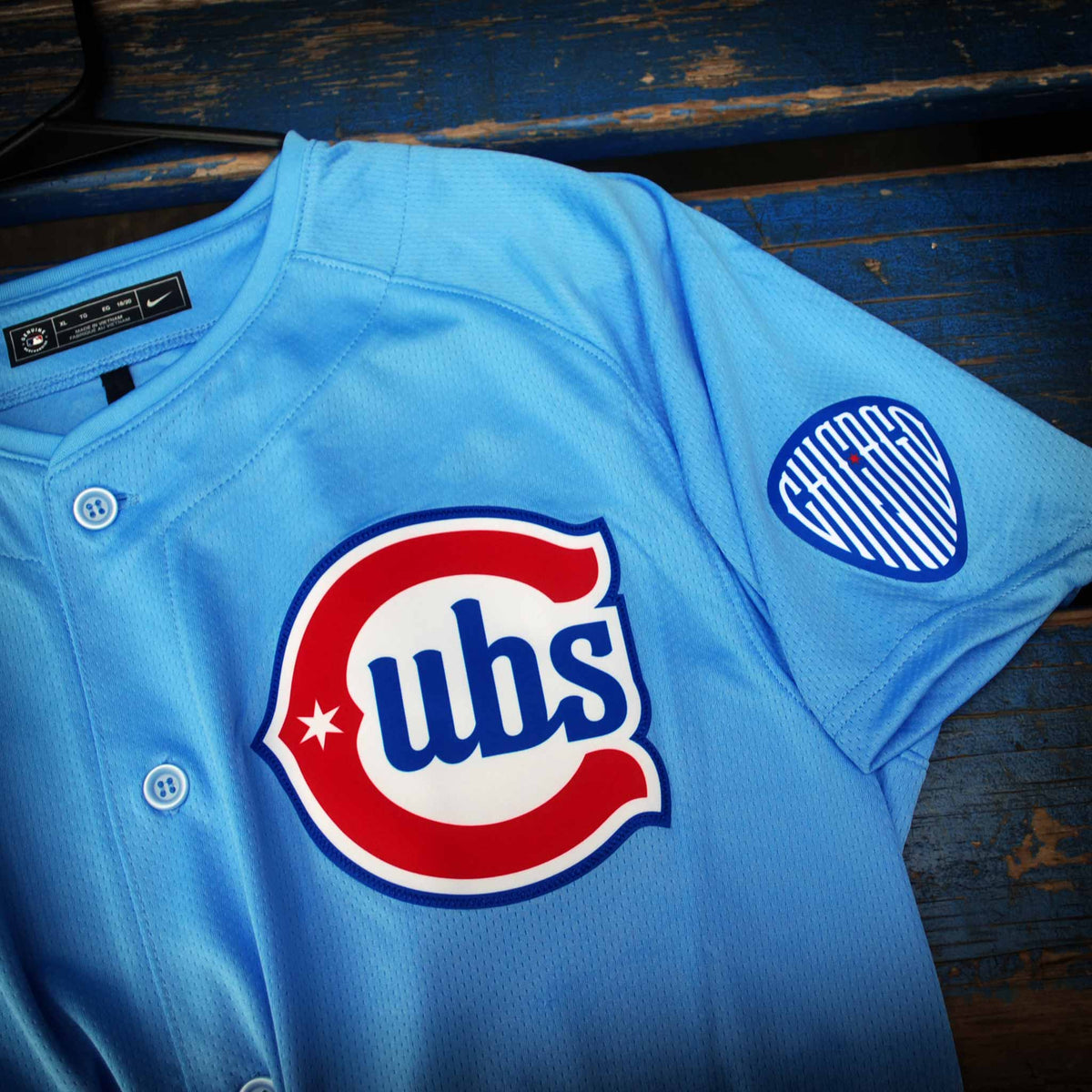 Chicago Cubs Blues Alternate 2 Nike Vapor Limited Jersey