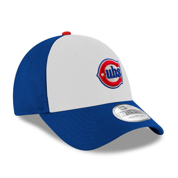 Chicago Cubs Blues Alternate 2 New Era 39THIRTY Stretch Fitted Cap