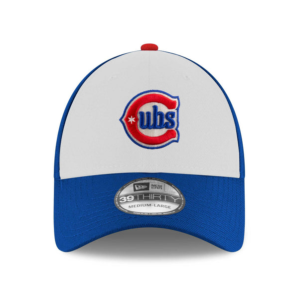 Chicago Cubs Blues Alternate 2 New Era 39THIRTY Stretch Fitted Cap