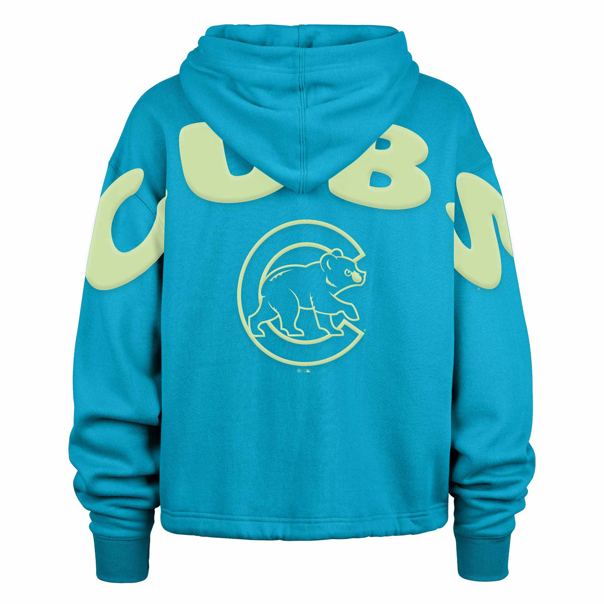 Chicago Cubs 47 Brand Women's Bright Side Venice Hooded Sweatshirt