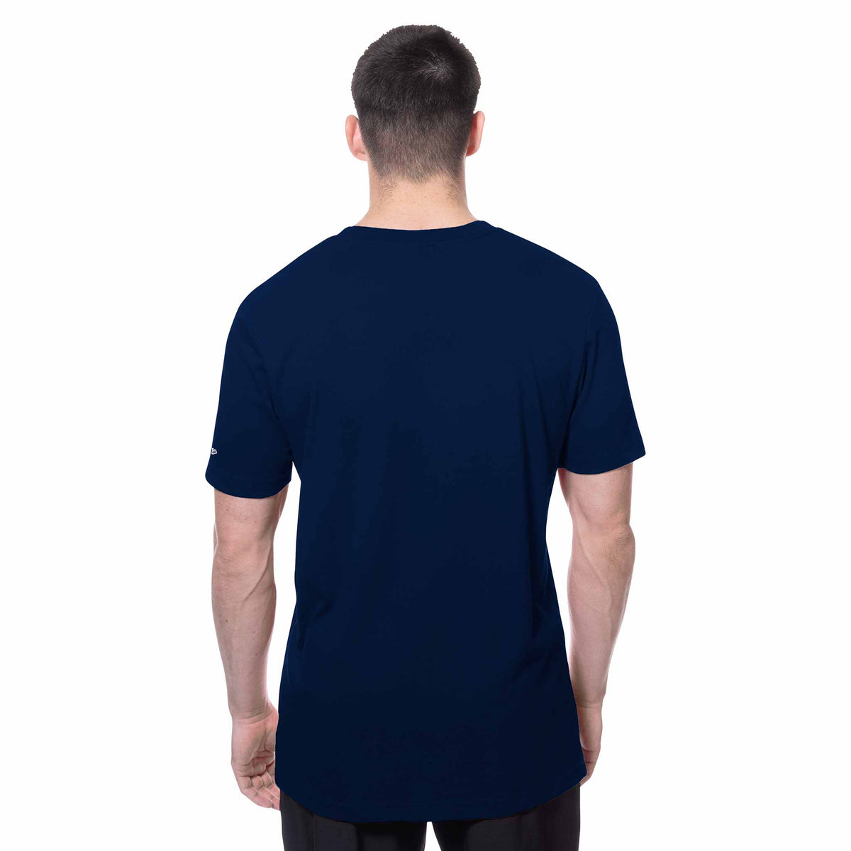 Tシャツ・カットソー New Era MLB Chicago Cubs Felt Pocket T-Shirt Evening Blue ☆New Era☆ MLB Chicago Cubs Felt Pocket T-Shirt Evening Blu