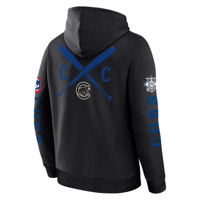 Fanatics Hoodie MLB Chicago Cubs Fleece Pullover Produktbild-Vorschau 9