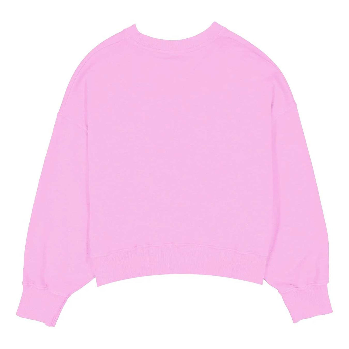 Chicago Cubs New Era Women's Pink Script Chicago Crewneck