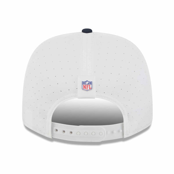 Chicago Bears New Era Training Camp White Bears Head 9SEVENTY Stretch Snap Adjustable Cap