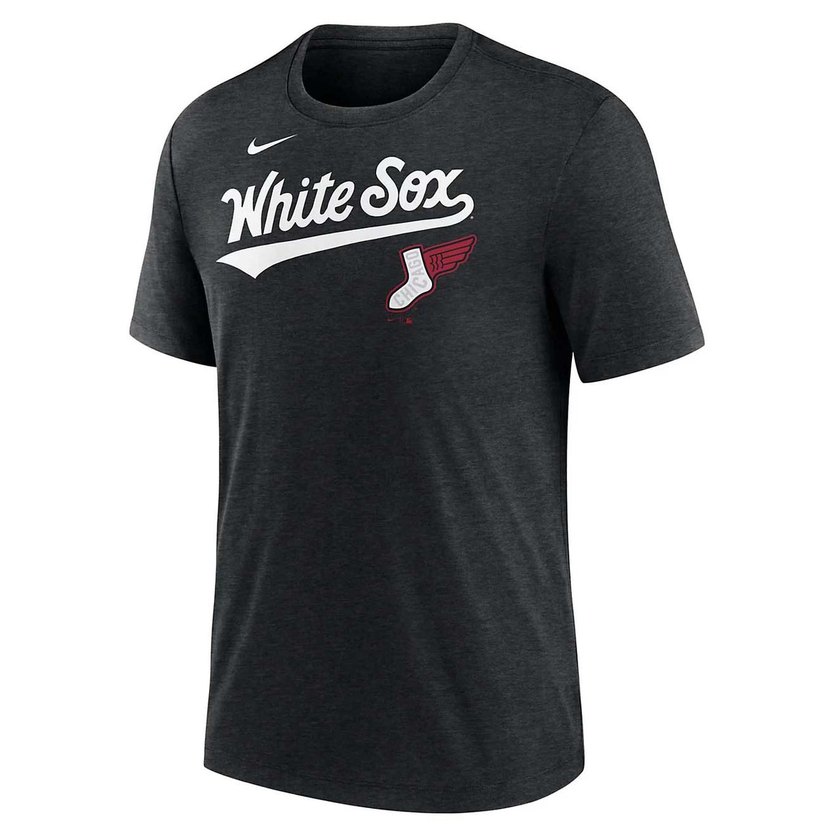Chicago White Sox Nike 2025 City Connect Script Sock T Shirt
