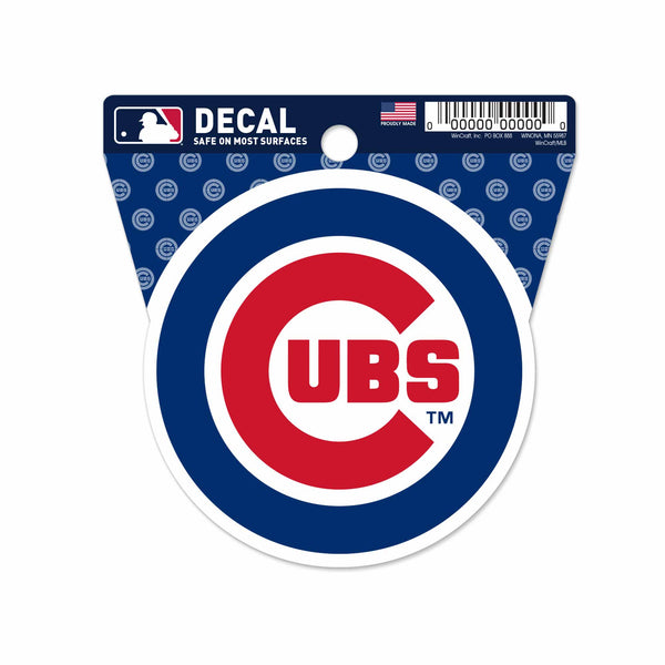 Chicago Cubs Bullseye Clean Cut Decal