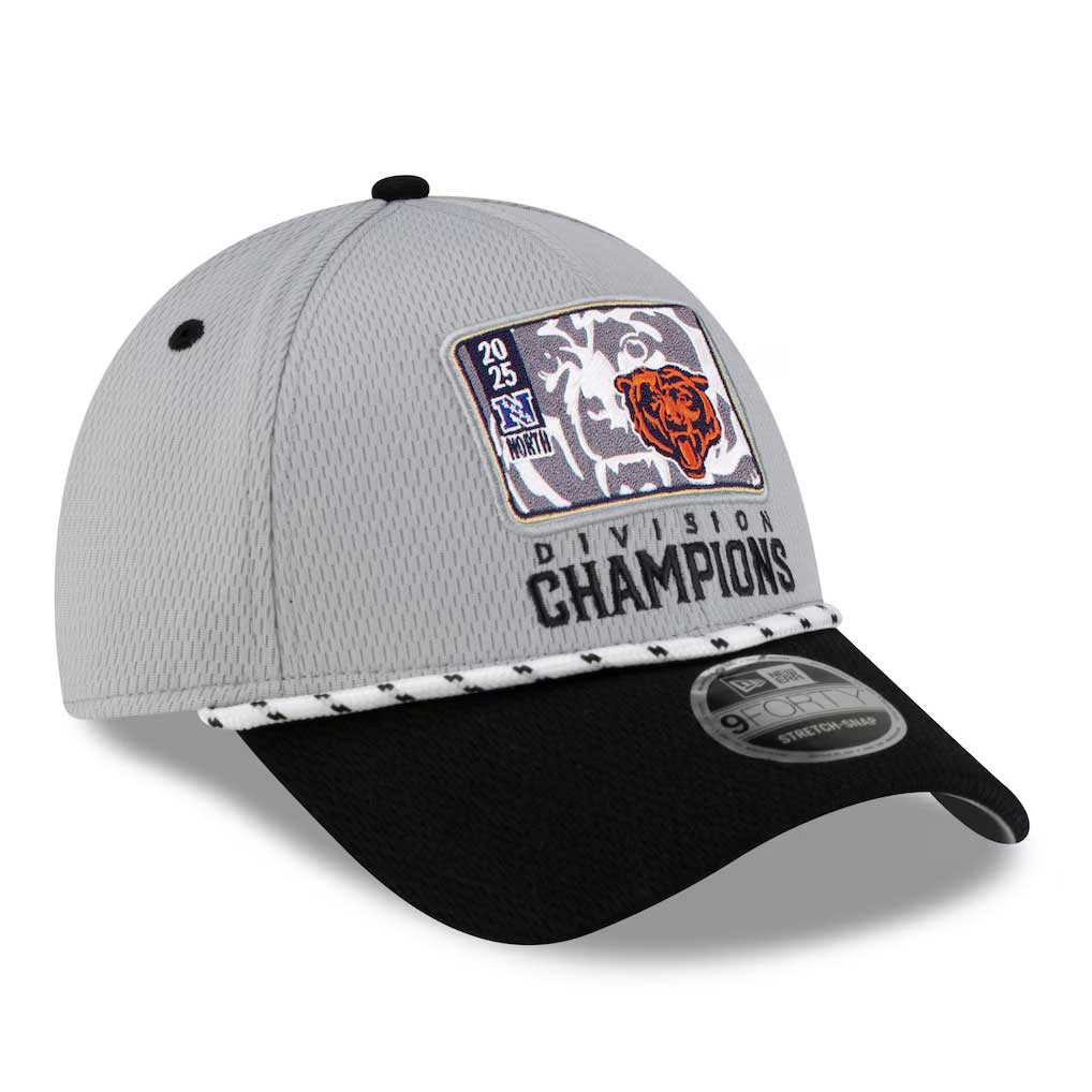 NORTH MECCA/NORTH CAP（NEW ERA） Chicago Bears New Era 2025 NFC North Division Champs Locker Room