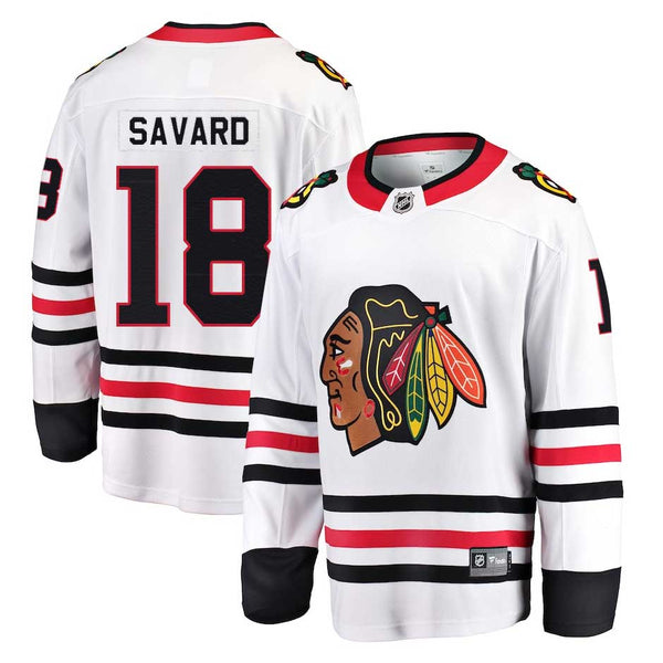 Chicago Blackhawks Denis Savard Road Breakaway Jersey w/ Authentic Lettering