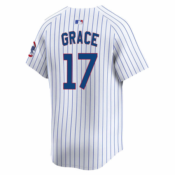 Chicago Cubs Mark Grace Nike Home Vapor Limited Jersey W/ Authentic Lettering