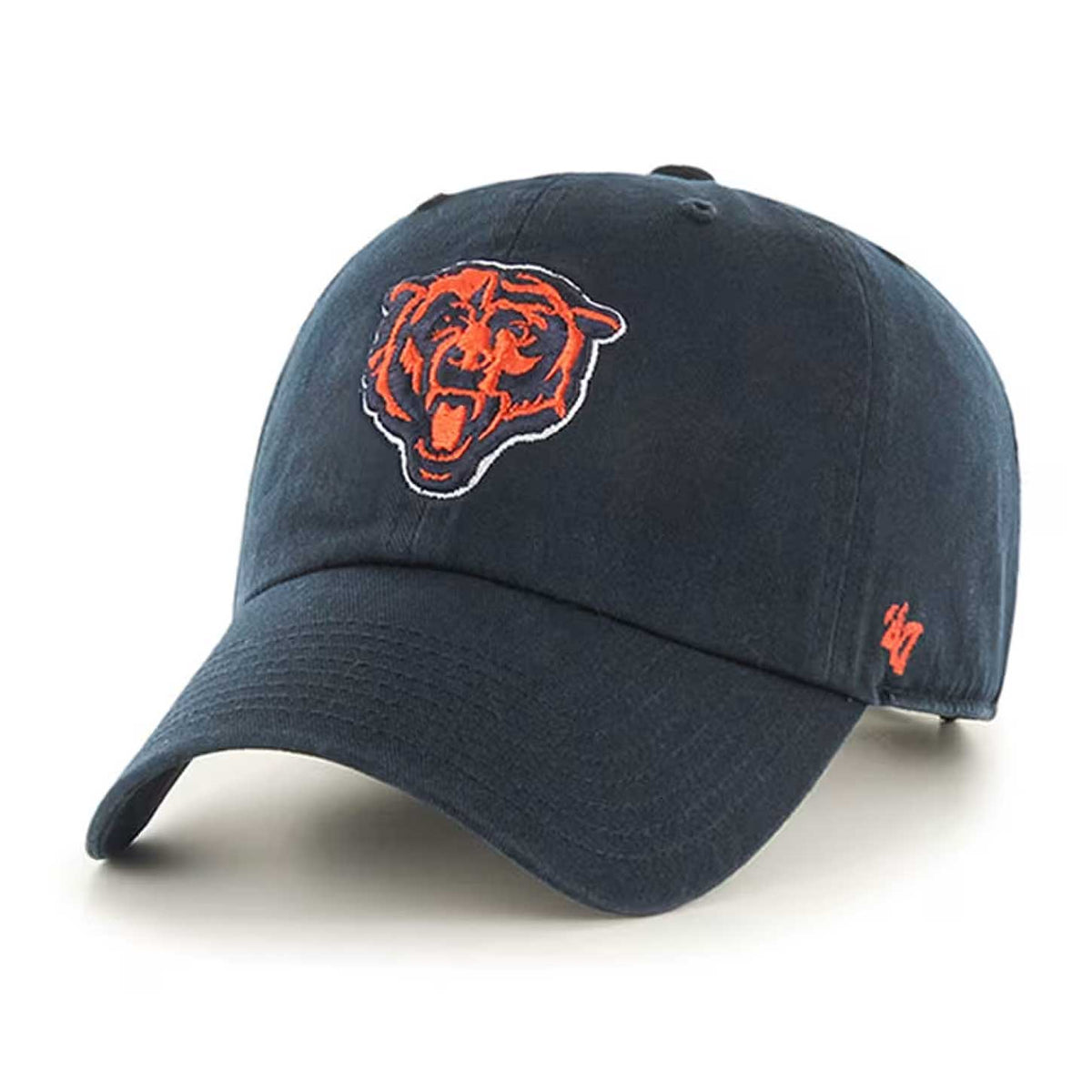 Chicago Bears Historic Bear Head Clean Up Adjustable Cap