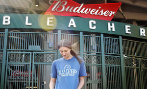 Wrigley Field Bleachers Clock T-Shirt, by Wrigleyville Sports