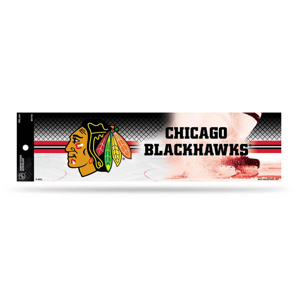 Chicago Blackhawks Action Bumper Sticker
