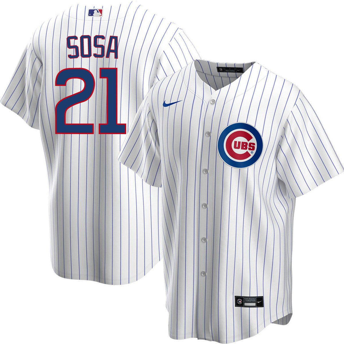 Chicago Cubs Sammy Sosa Nike Home Authentic Jersey – Wrigleyville Sports
