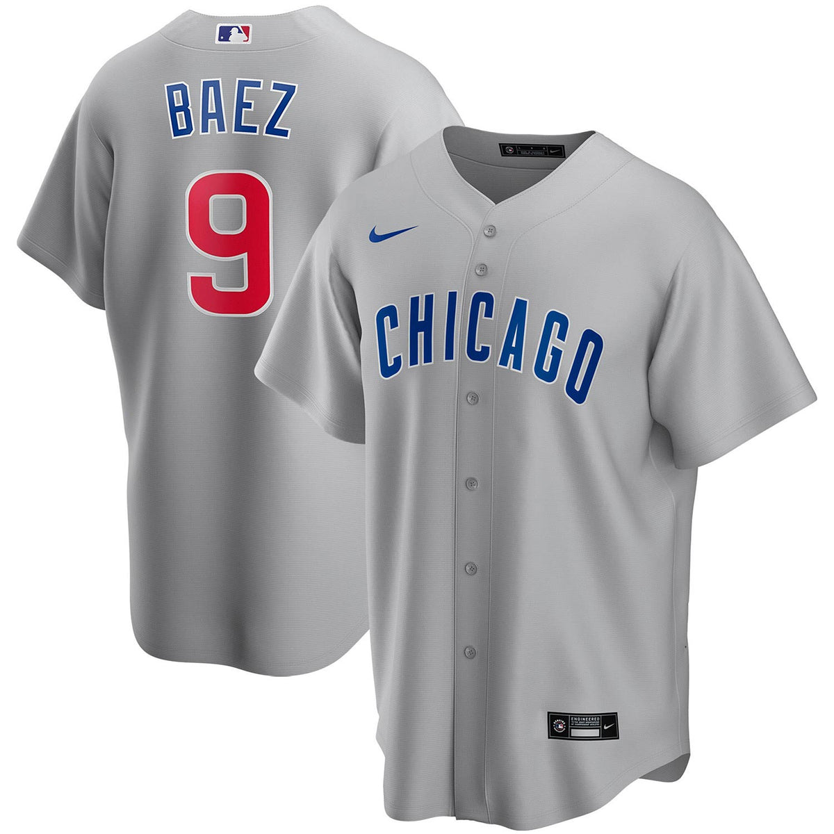 Chicago Cubs Nike Authentic Road Jersey 52 = XX-Large