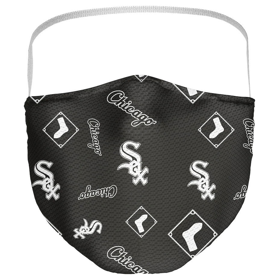 Chicago White Sox Black All Over Face Mask Wrigleyville Sports