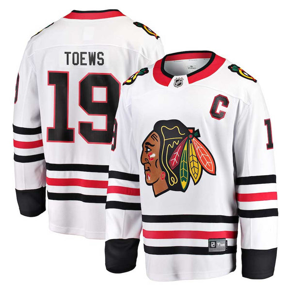Chicago Blackhawks Jonathan Toews Road Breakaway Jersey w/ Authentic Lettering