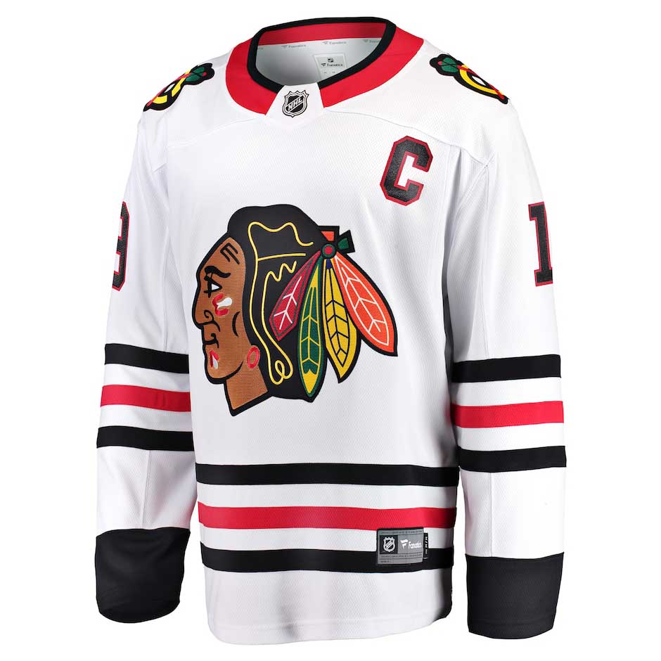 Reebok Chicago Blackhawks Patrick Kane Jersey Tee Shirt - Junior