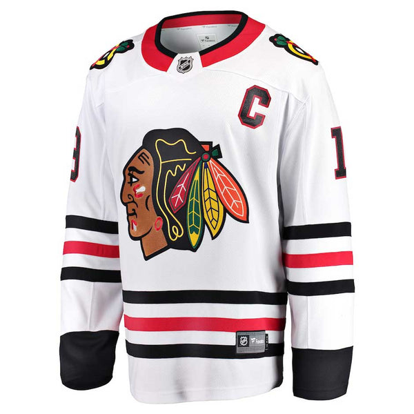 Chicago Blackhawks Jonathan Toews Road Breakaway Jersey w/ Authentic Lettering