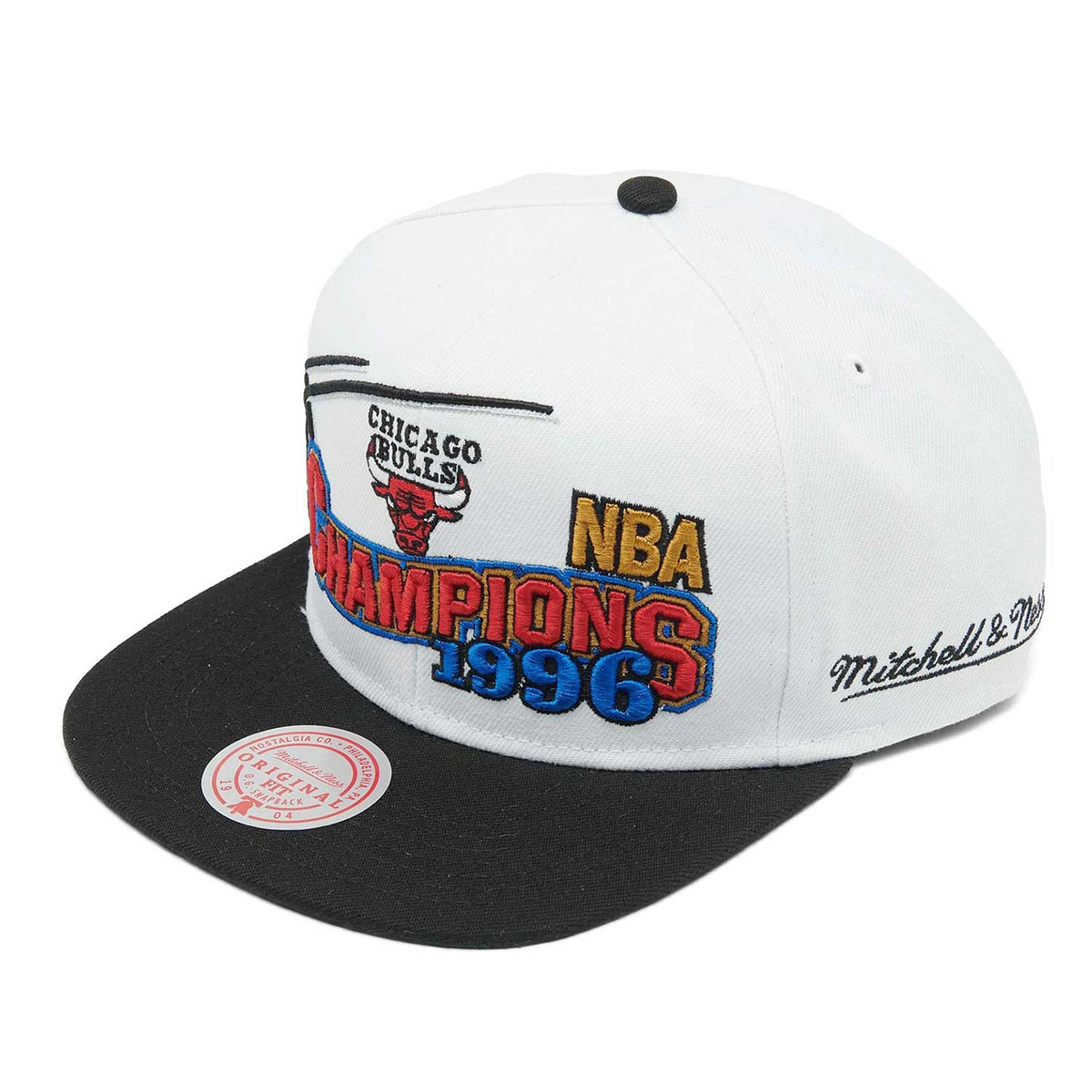 Chicago Bulls 1996 Champions 2-Tone Snapback Adjustable Cap â Wrigleyville Sports
