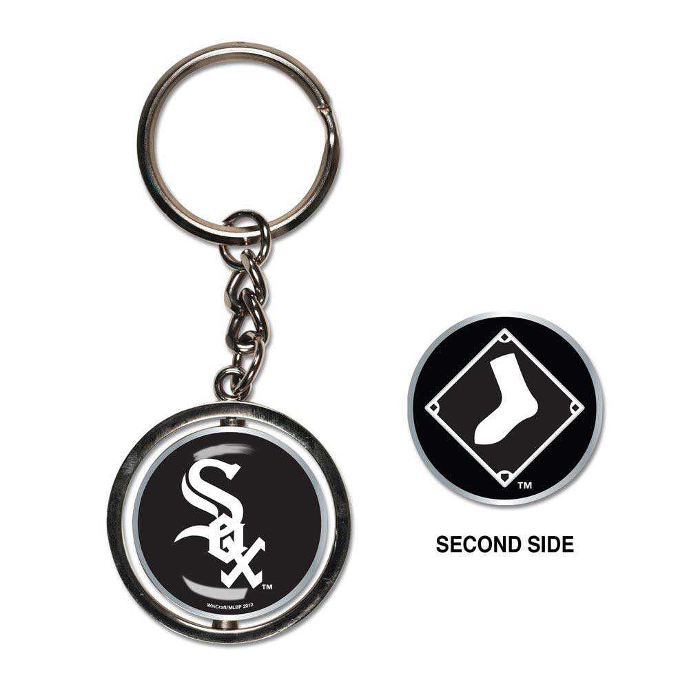 Chicago White Sox Keychain Team Color Mascot Baseball Paw