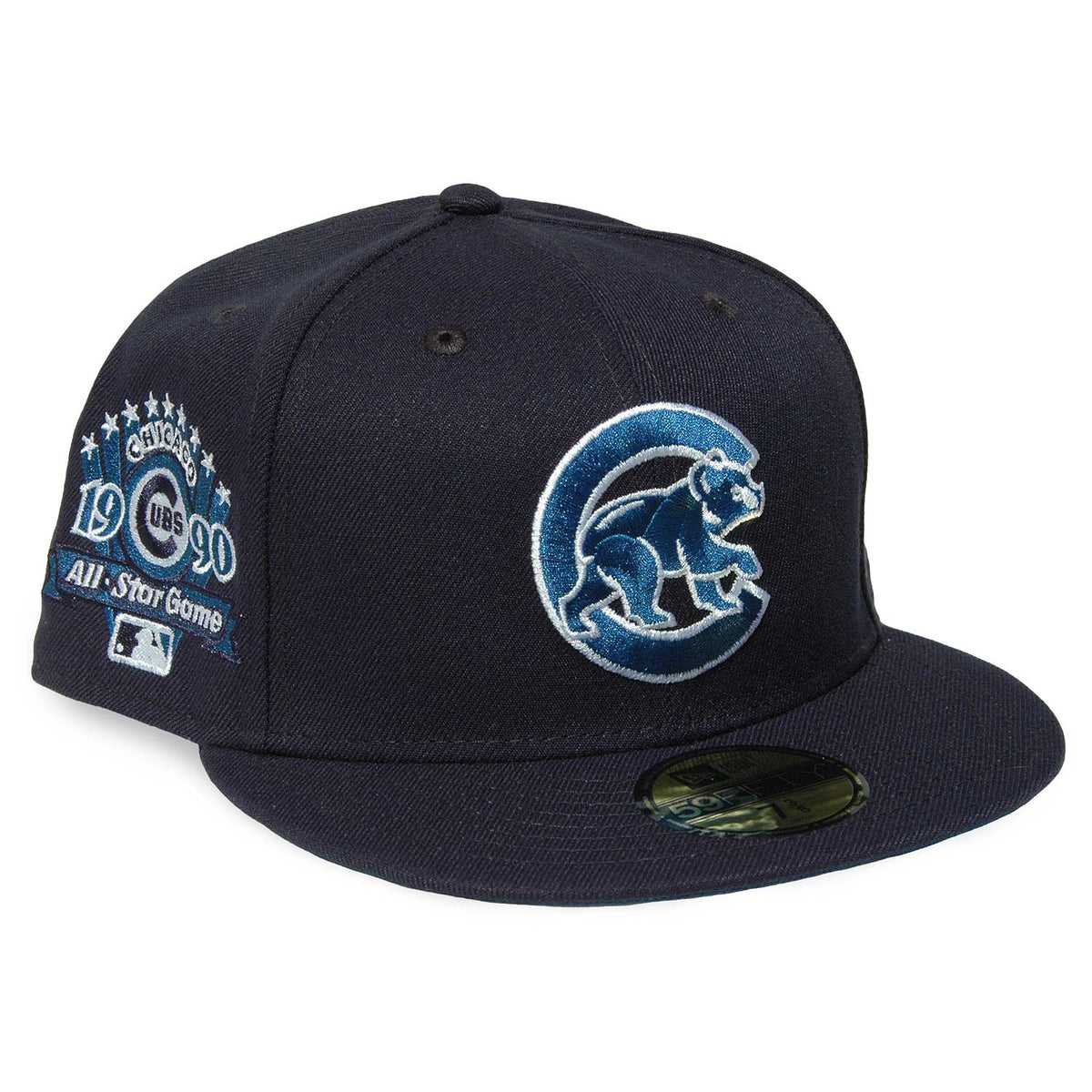 Chicago Cubs Navy Walking Bear 1990 All Star Game 59FIFTY Fitted 