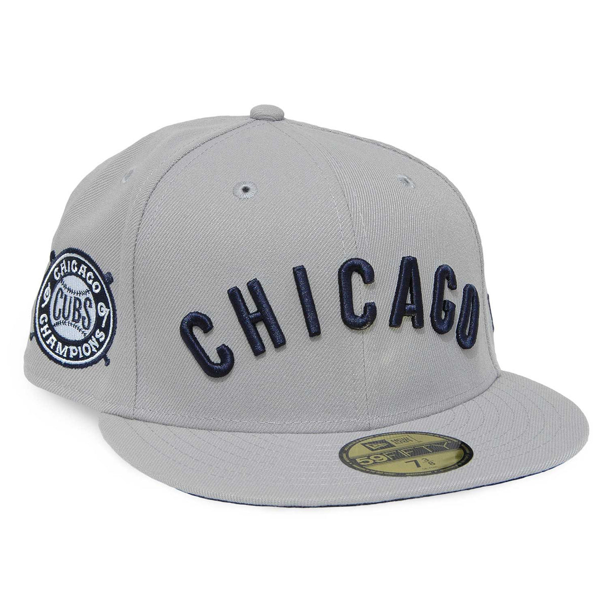 Chicago Cubs Grey 1907 Champions 59FIFTY Fitted Cap – Wrigleyville
