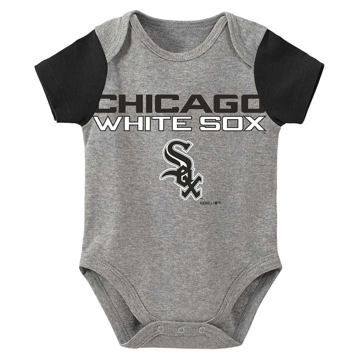 Chicago White Sox Newborn Lead Runner Bib Bootie & Creeper Set