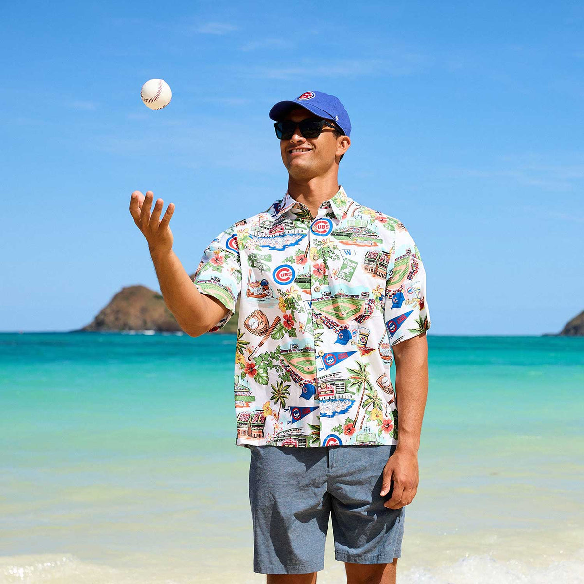 Reyn Spooner Chicago Cubs Hawaiian Shirt Tropical Summer For Men And Women  - YesItCustom