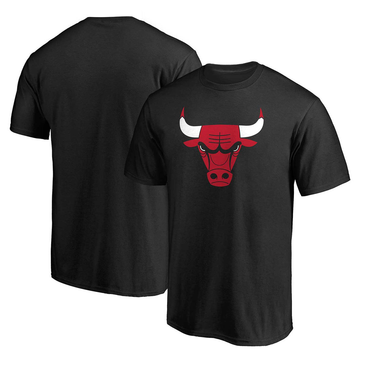 Chicago Bulls Black Primary Logo 4VD T-Shirt – Wrigleyville Sports