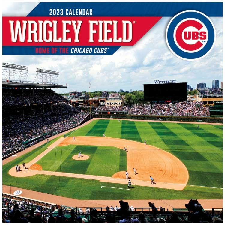 Chicago Cubs Wrigley Field 2025 Calendar Wrigleyville Sports
