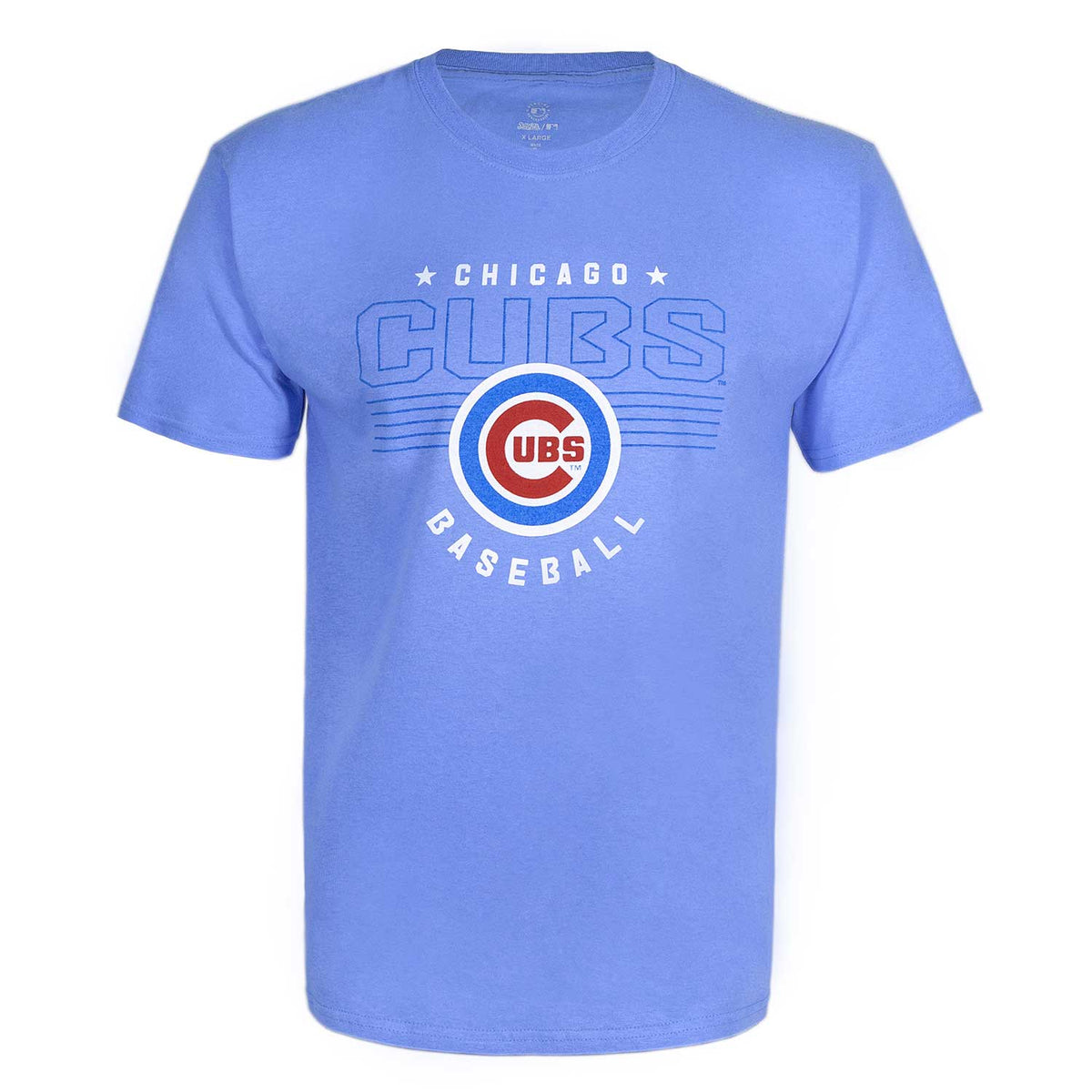 MLB Chicago Cubs Game Shirt, Men's Size L polyester blue type Vintage Second Hand