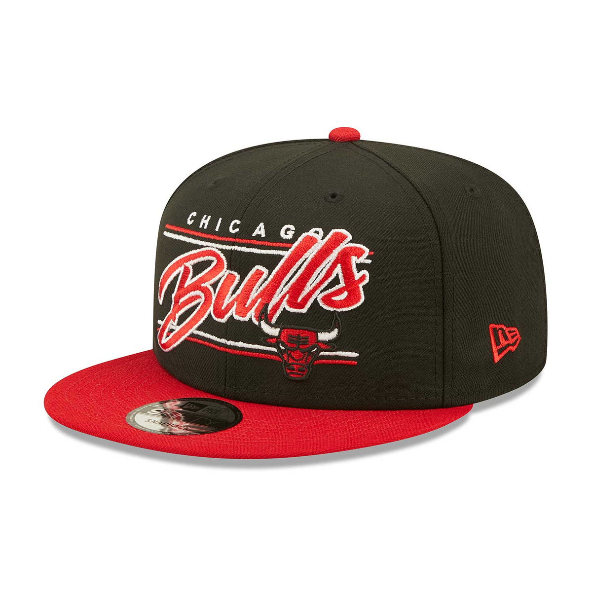 Chicago Bulls Team Script 9FIFTY Snapback Cap Wrigleyville Sports