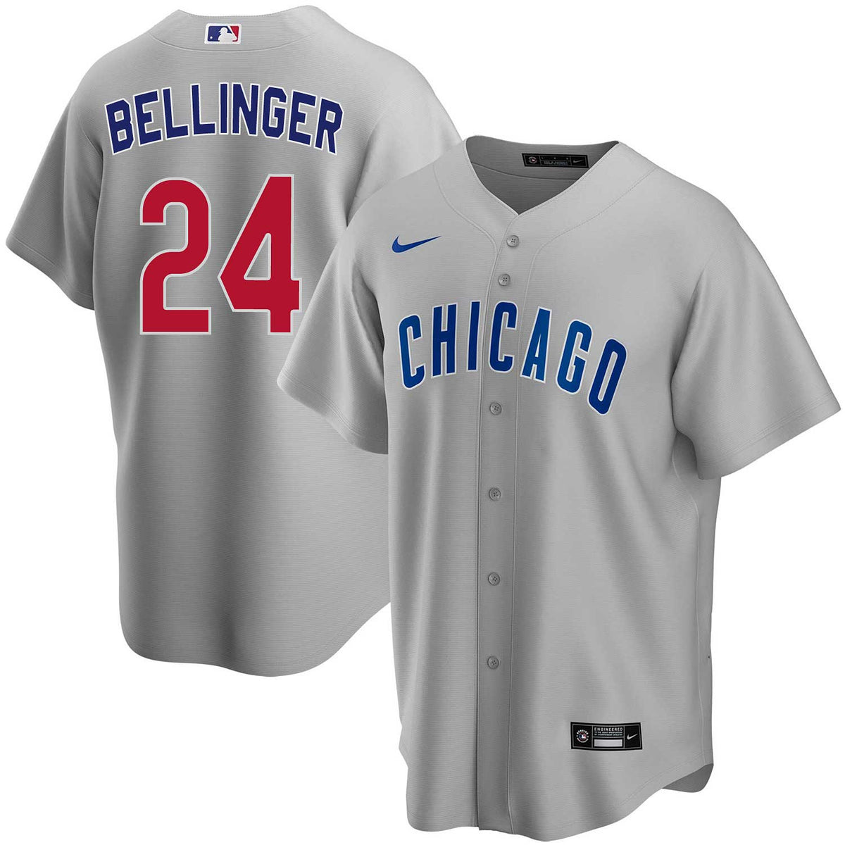 Cody Bellinger Chicago Cubs Home Pinstripe Men's Replica Jersey