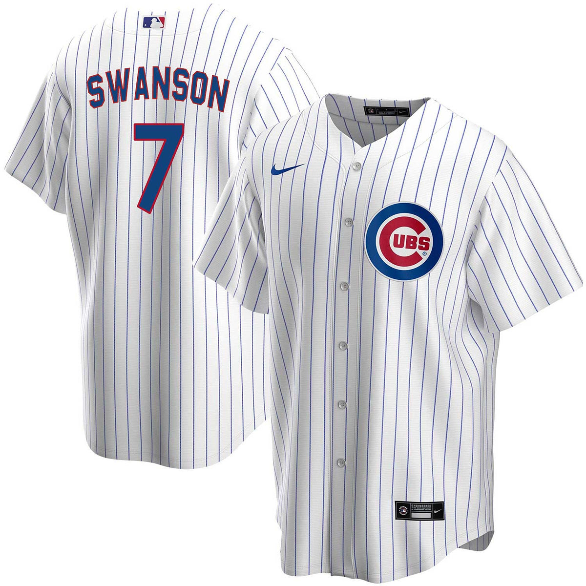 Chicago Cubs Dansby Swanson Ladies Nike Alternate Replica Jersey W/ Au –  Wrigleyville Sports