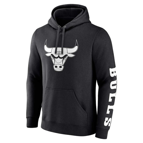 Chicago Bulls Black & White Put Me In Coach Hooded Sweatshirt